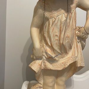 Diamond necklace 14kt